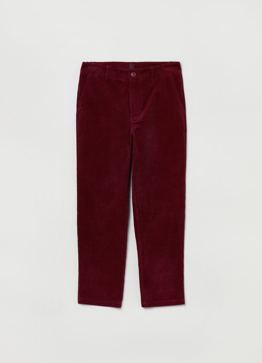 Gerade Cordhose