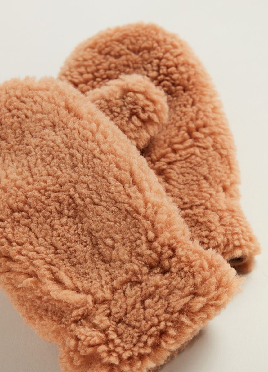 Handwärmer Handy Tasche aus Teddyfell