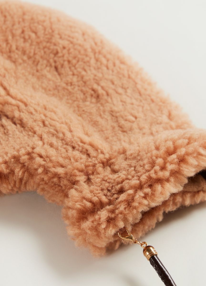 Handwärmer Handy Tasche aus Teddyfell