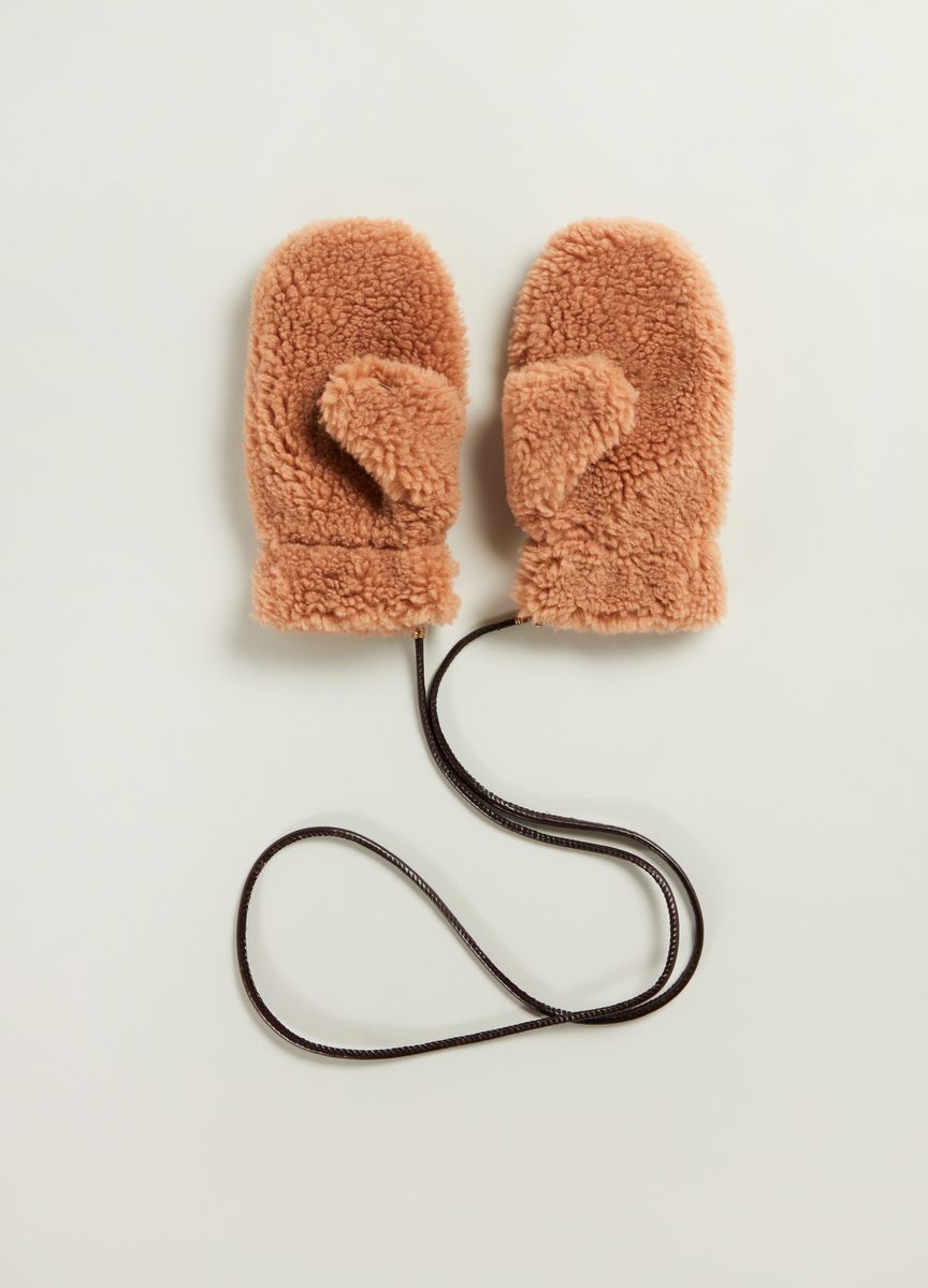 Handwärmer Handy Tasche aus Teddyfell