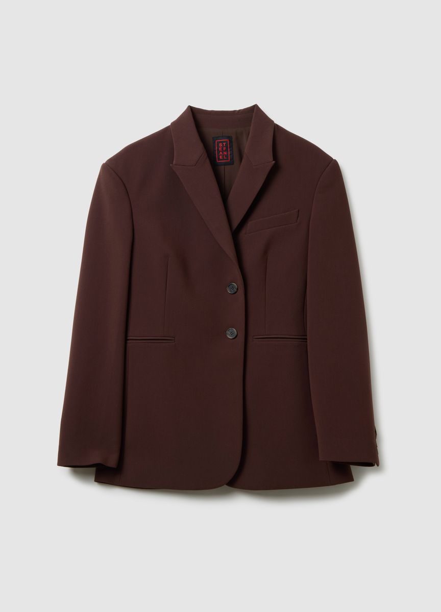 Strickjacke in lockerer Passform mit Taschen