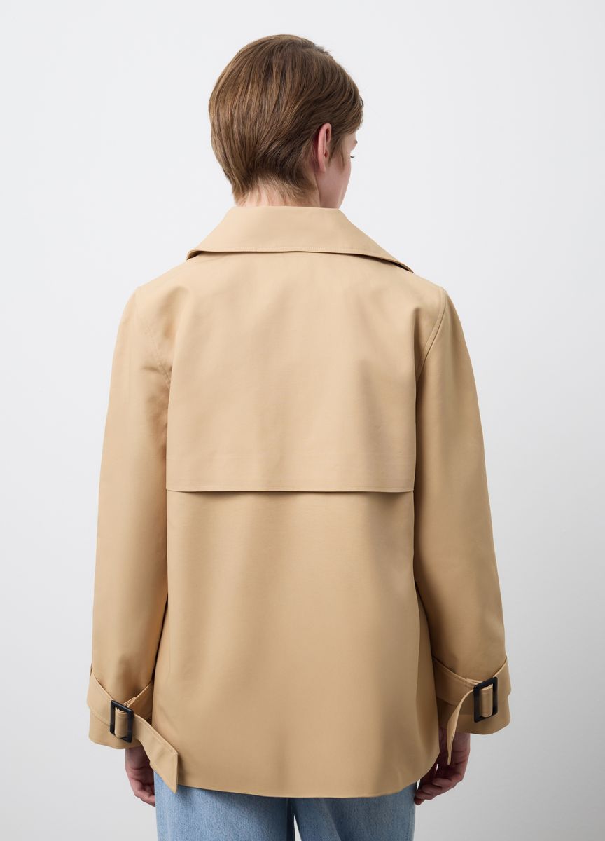 Strickjacke in lockerer Passform mit Taschen