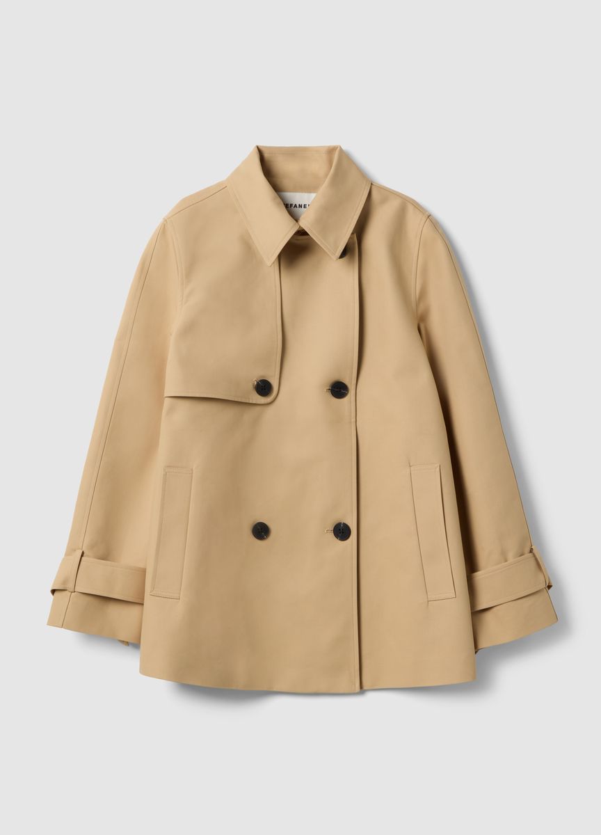 Strickjacke in lockerer Passform mit Taschen