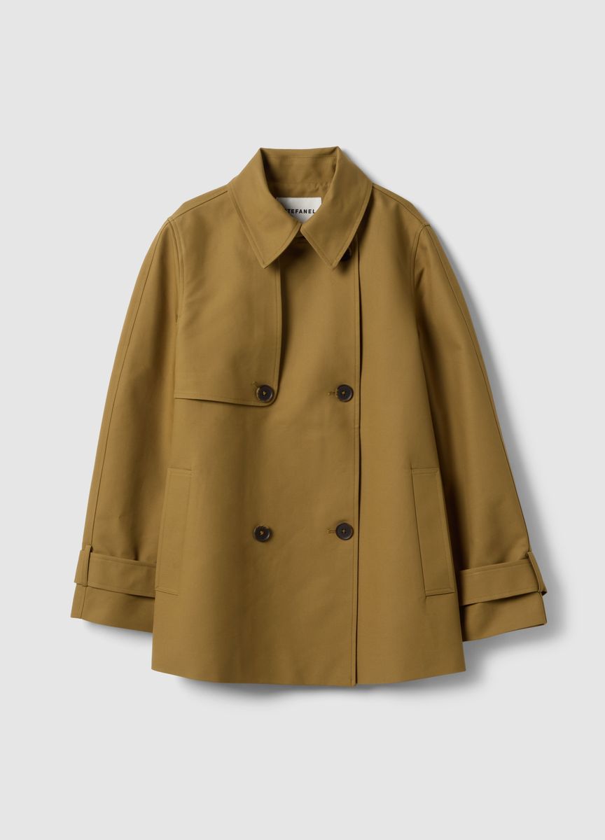 Strickjacke in lockerer Passform mit Taschen
