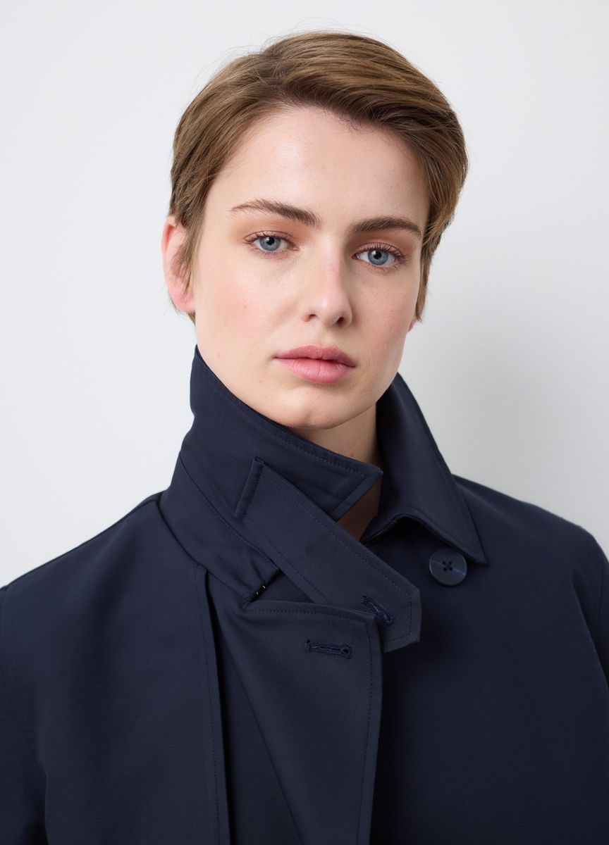 Strickjacke in lockerer Passform mit Taschen