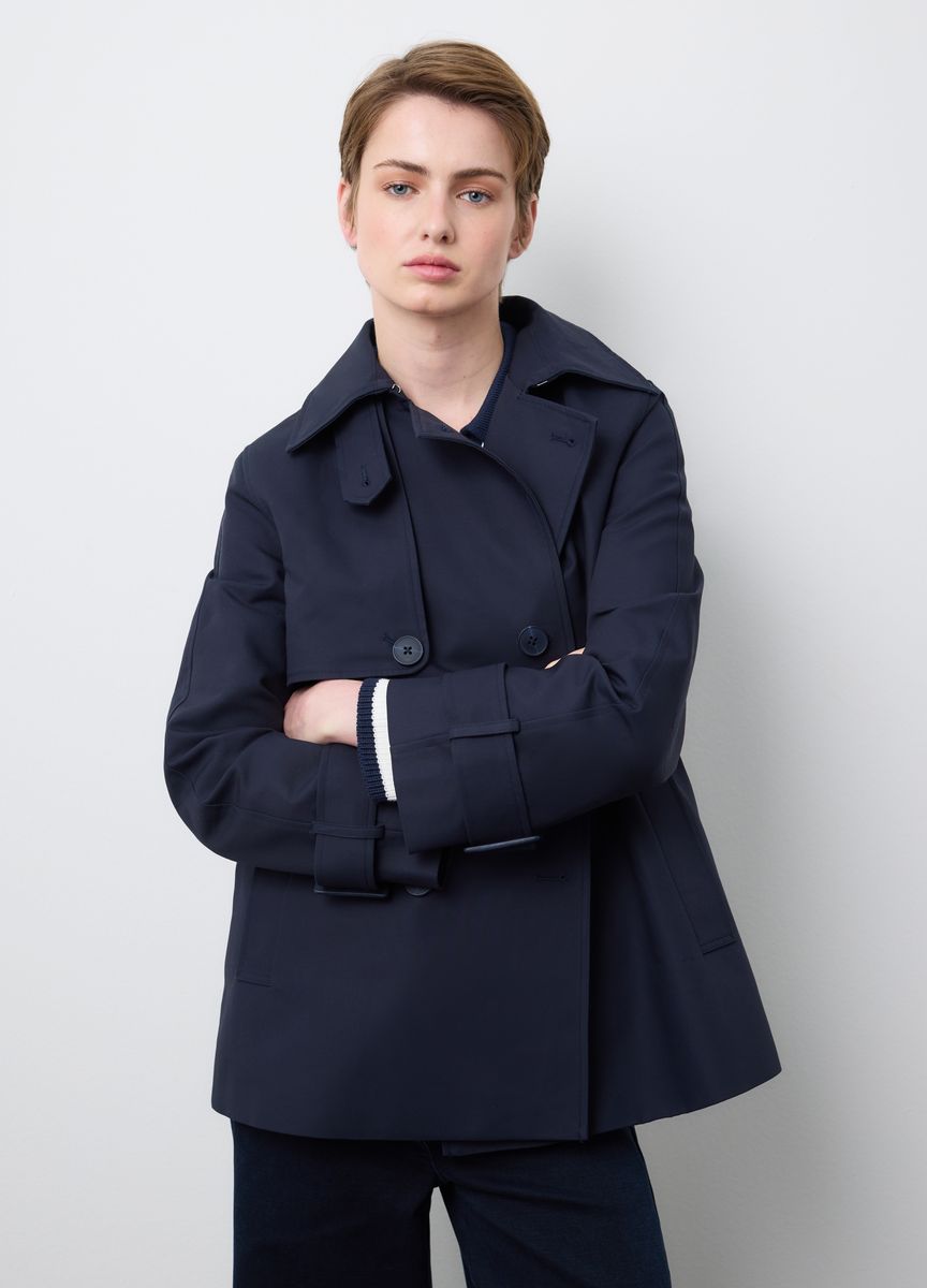 Strickjacke in lockerer Passform mit Taschen