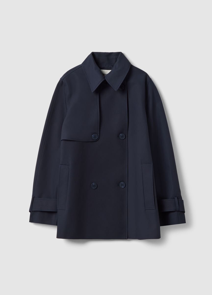 Strickjacke in lockerer Passform mit Taschen