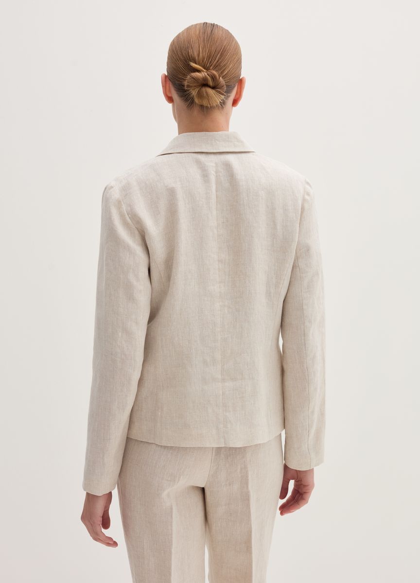 Strickjacke in lockerer Passform mit Taschen