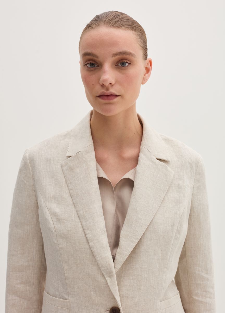 Strickjacke in lockerer Passform mit Taschen
