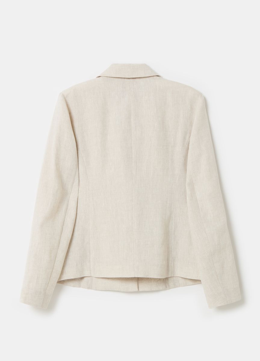 Strickjacke in lockerer Passform mit Taschen
