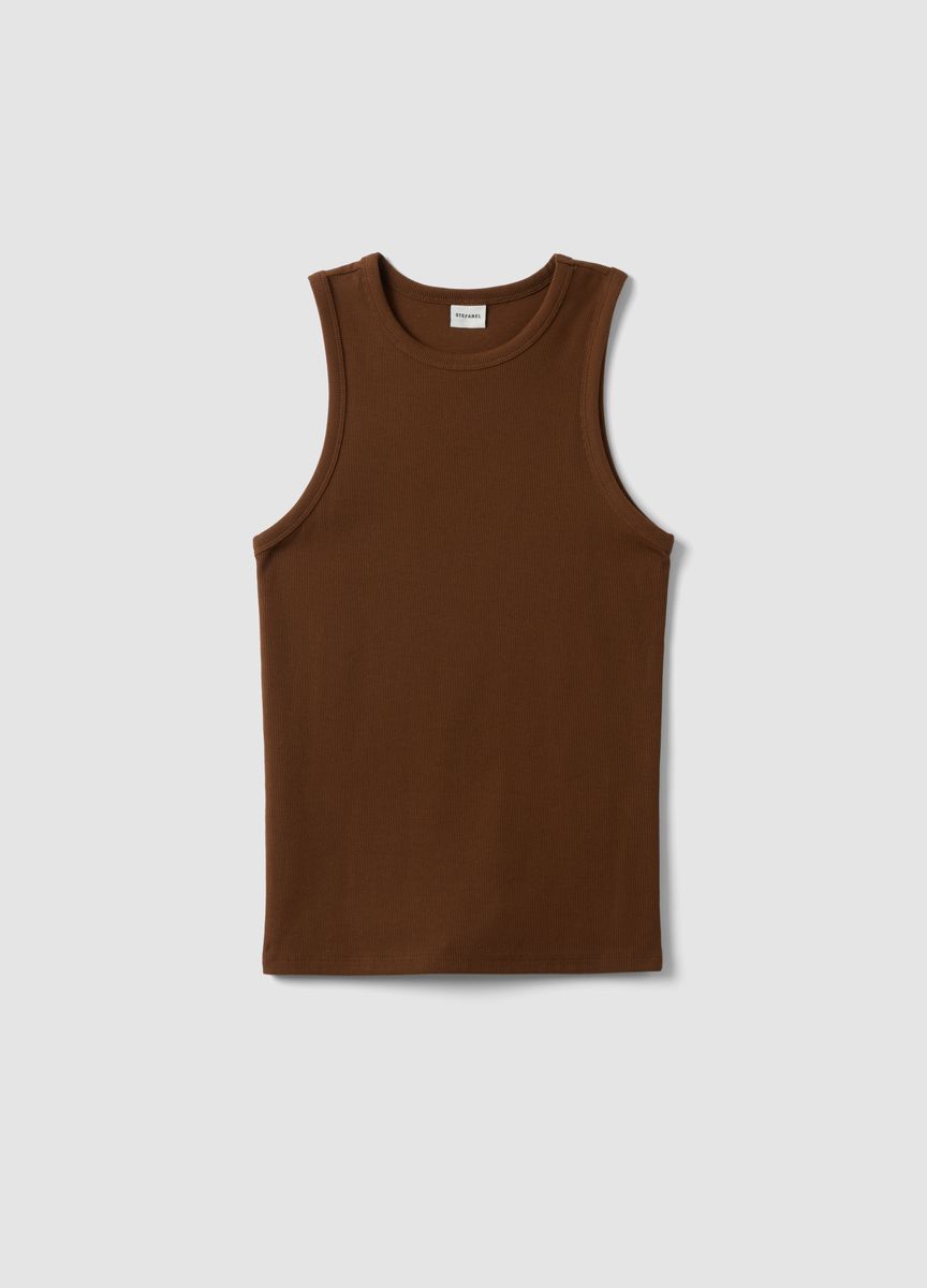 Klassisches Baumwoll-T-Shirt mit Rundhalsausschnitt