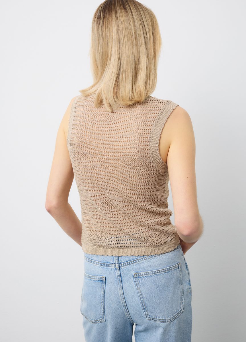 Klassisches Baumwoll-T-Shirt mit Rundhalsausschnitt