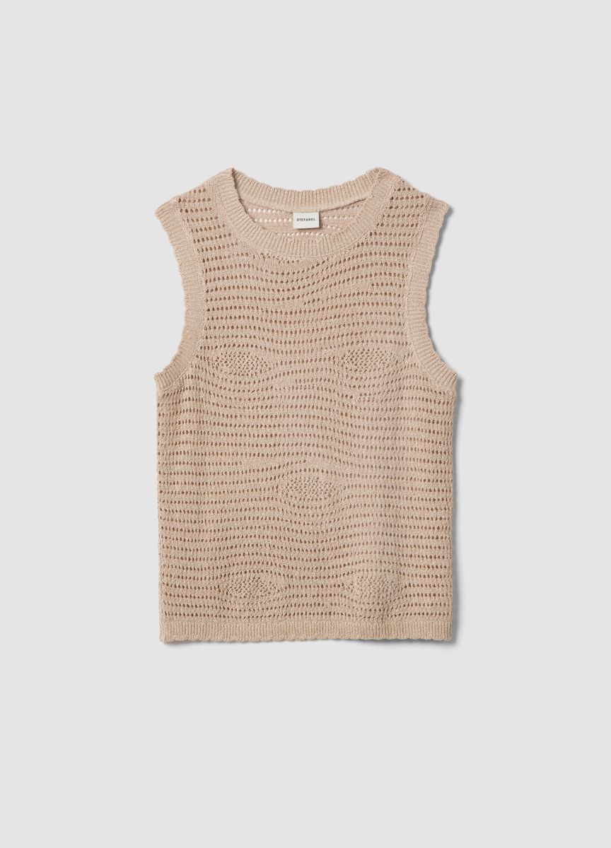 Klassisches Baumwoll-T-Shirt mit Rundhalsausschnitt