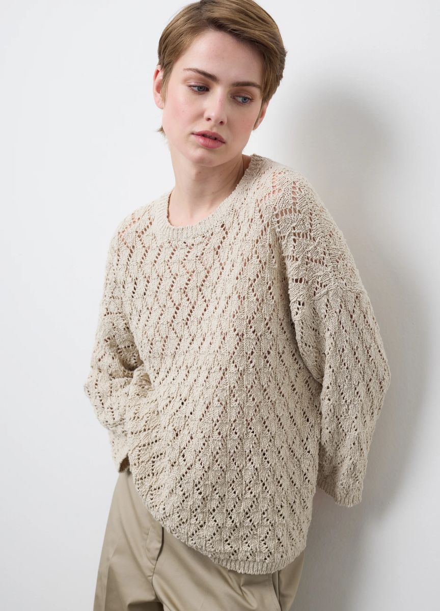Elegante Bluse mit Knopfleiste und Ballonärmeln