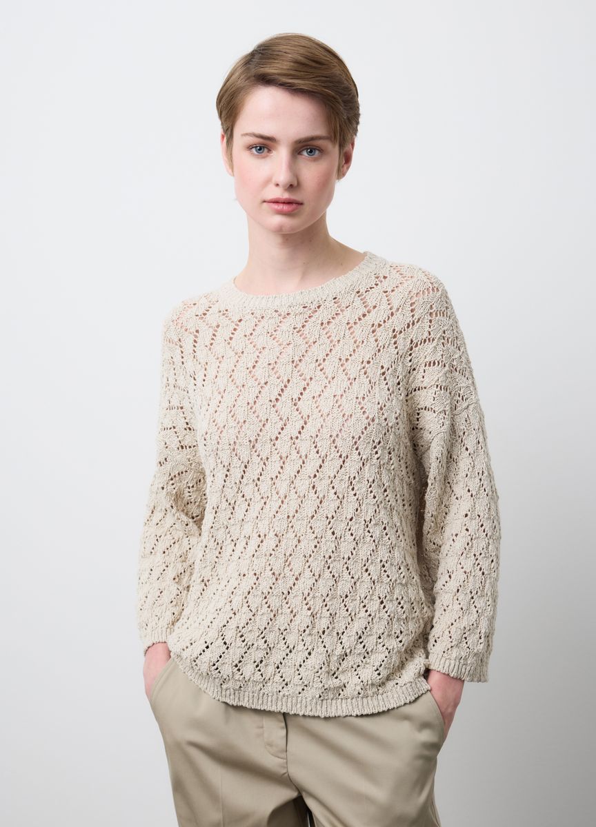 Elegante Bluse mit Knopfleiste und Ballonärmeln