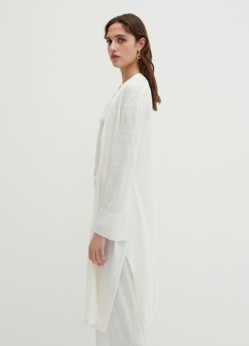 Elegante Strickjacke mit offener Vorderseite