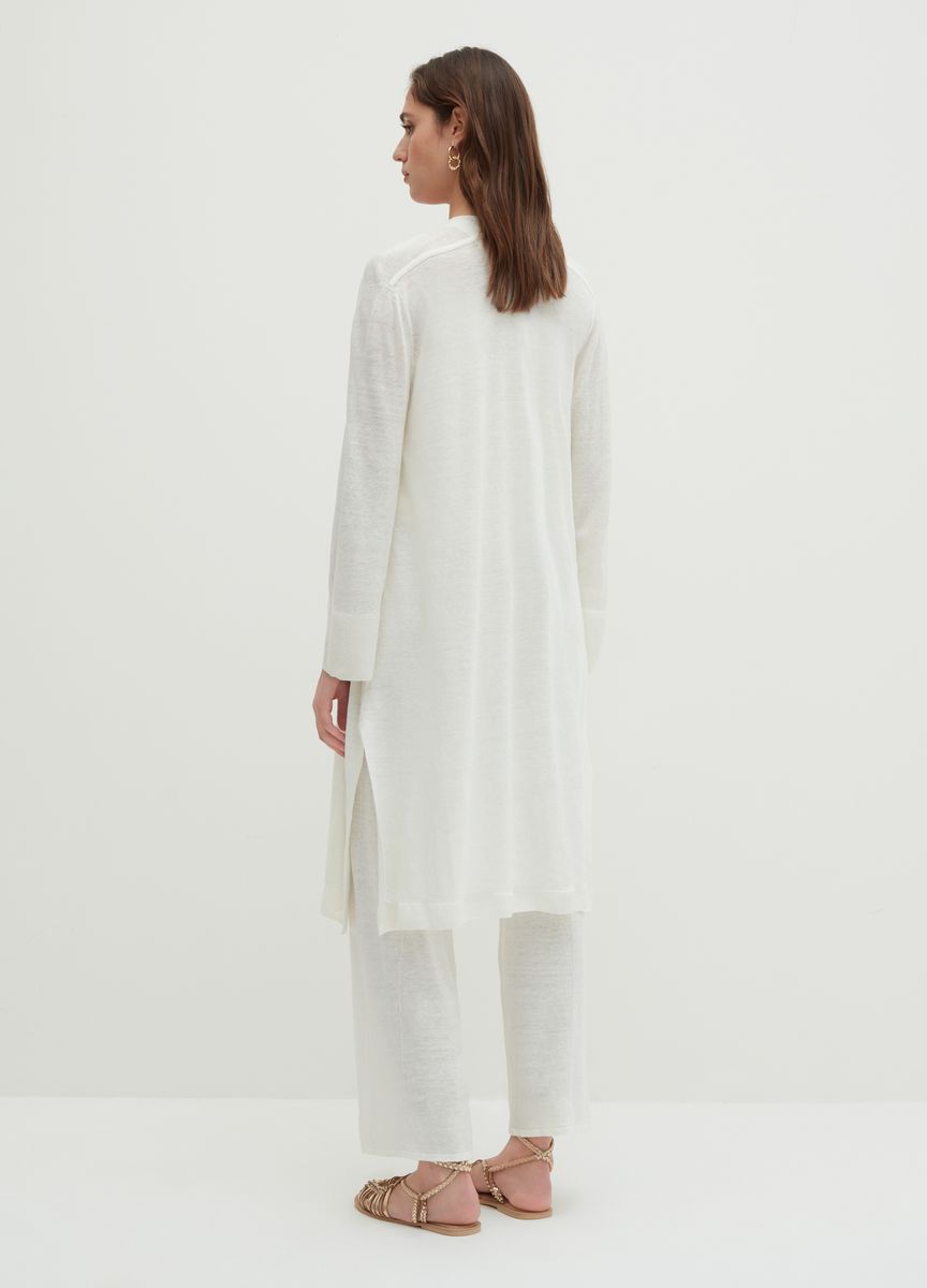 Elegante Strickjacke mit offener Vorderseite