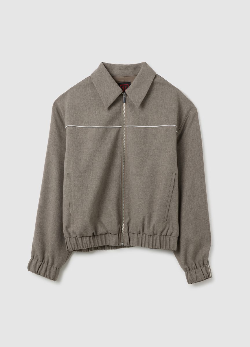 Blassrosa Midikleid mit transparentem Überzug