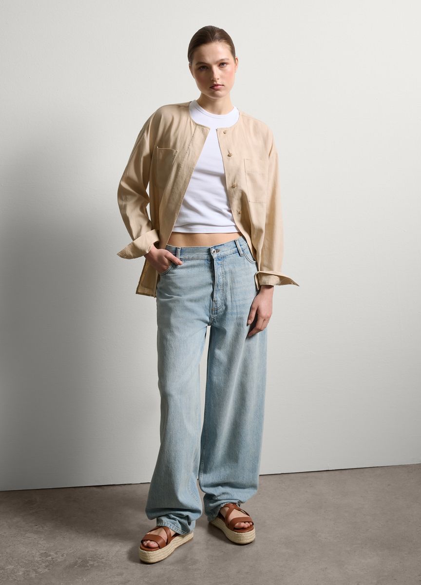 Klassische Hose mit geradem Bein