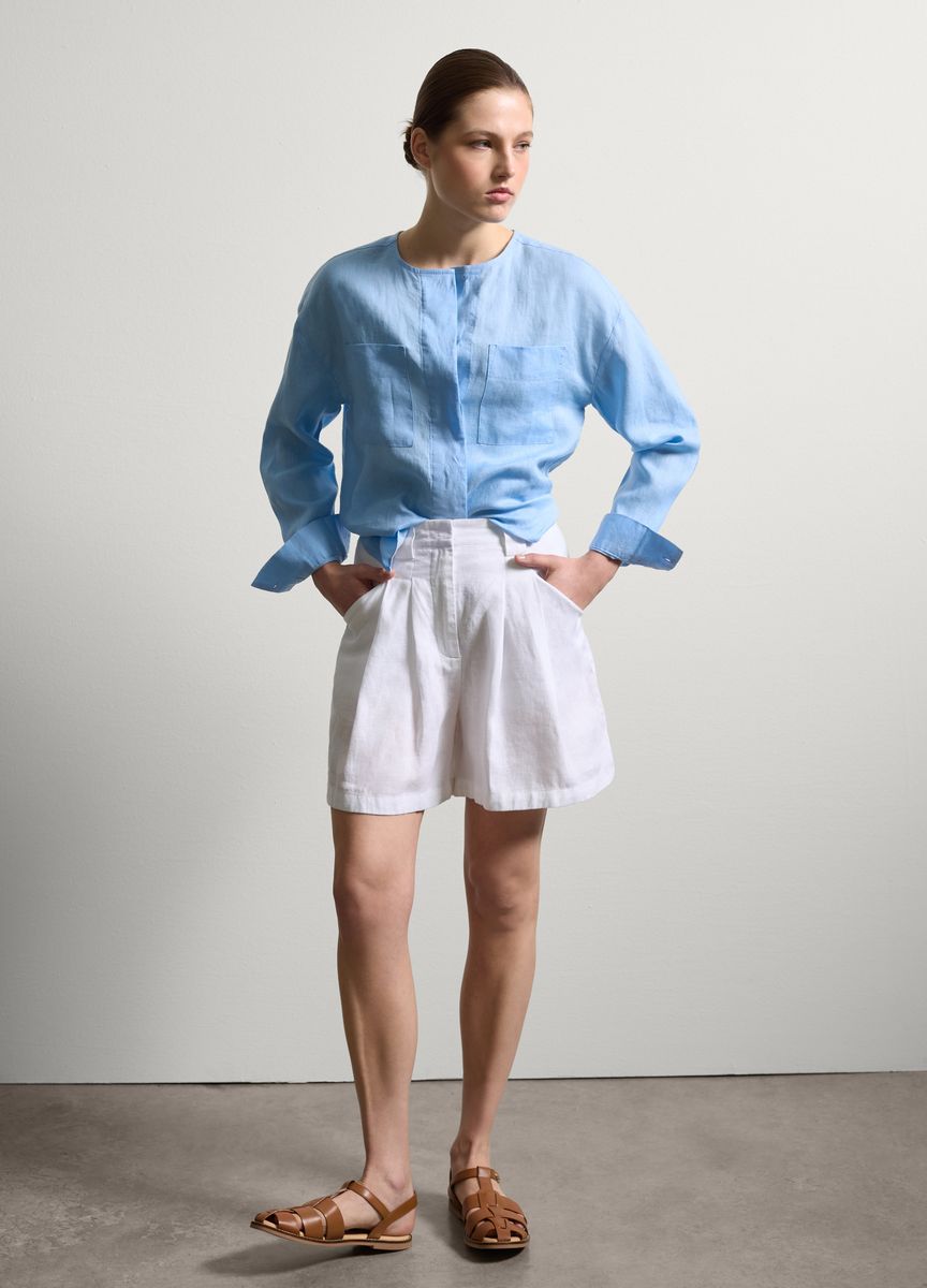 Klassische Hose mit geradem Bein