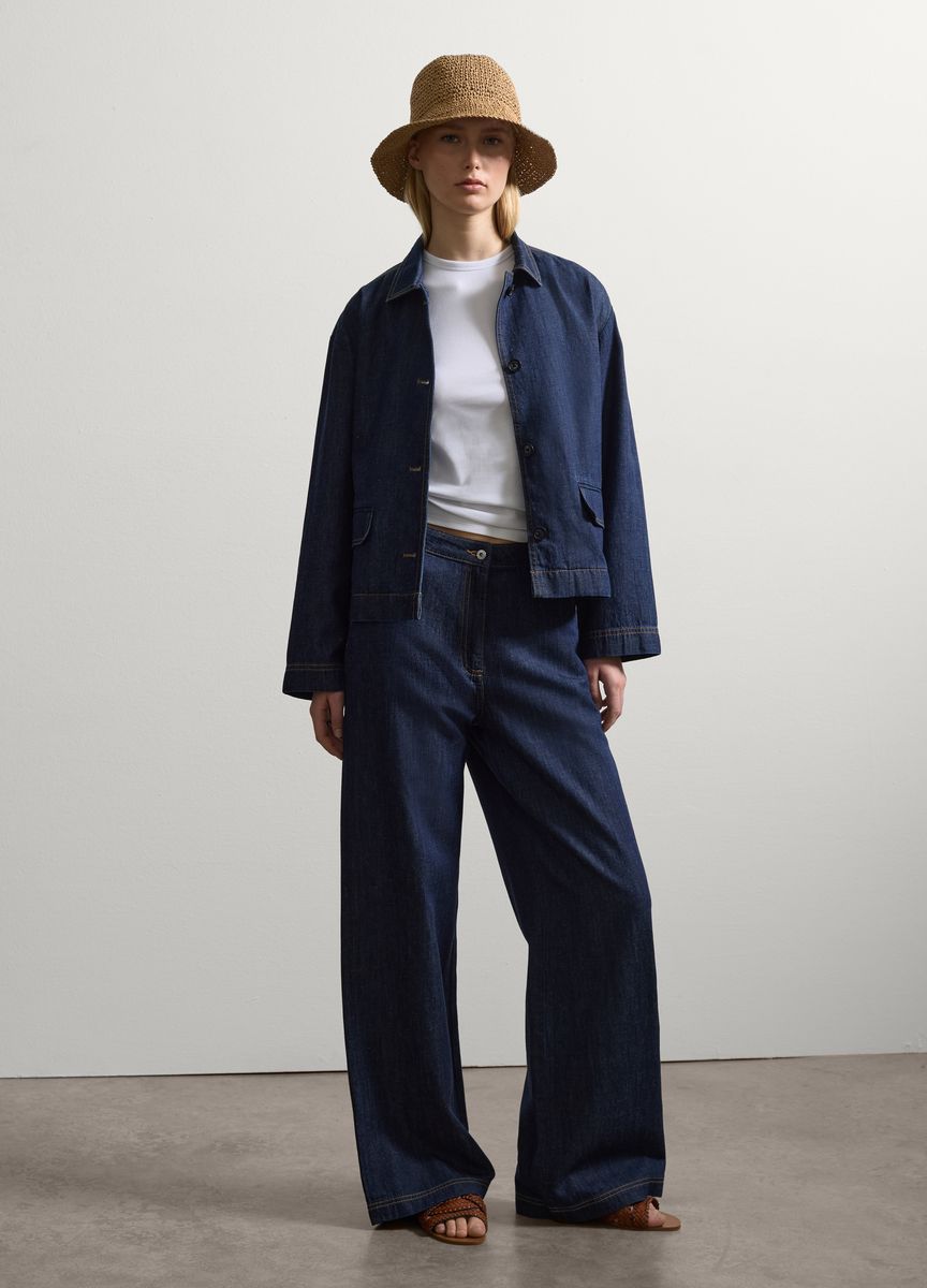 Klassische Hose mit geradem Bein