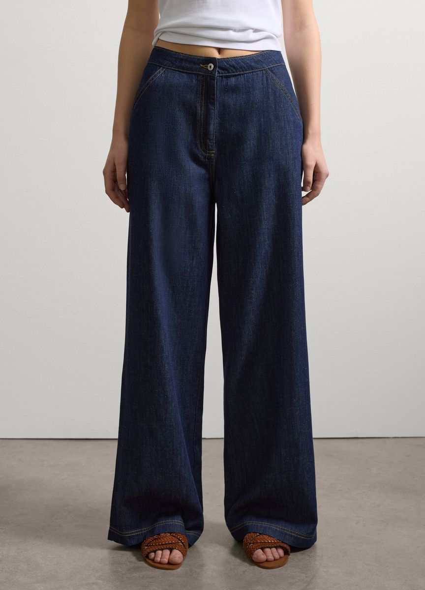 Klassische Hose mit geradem Bein