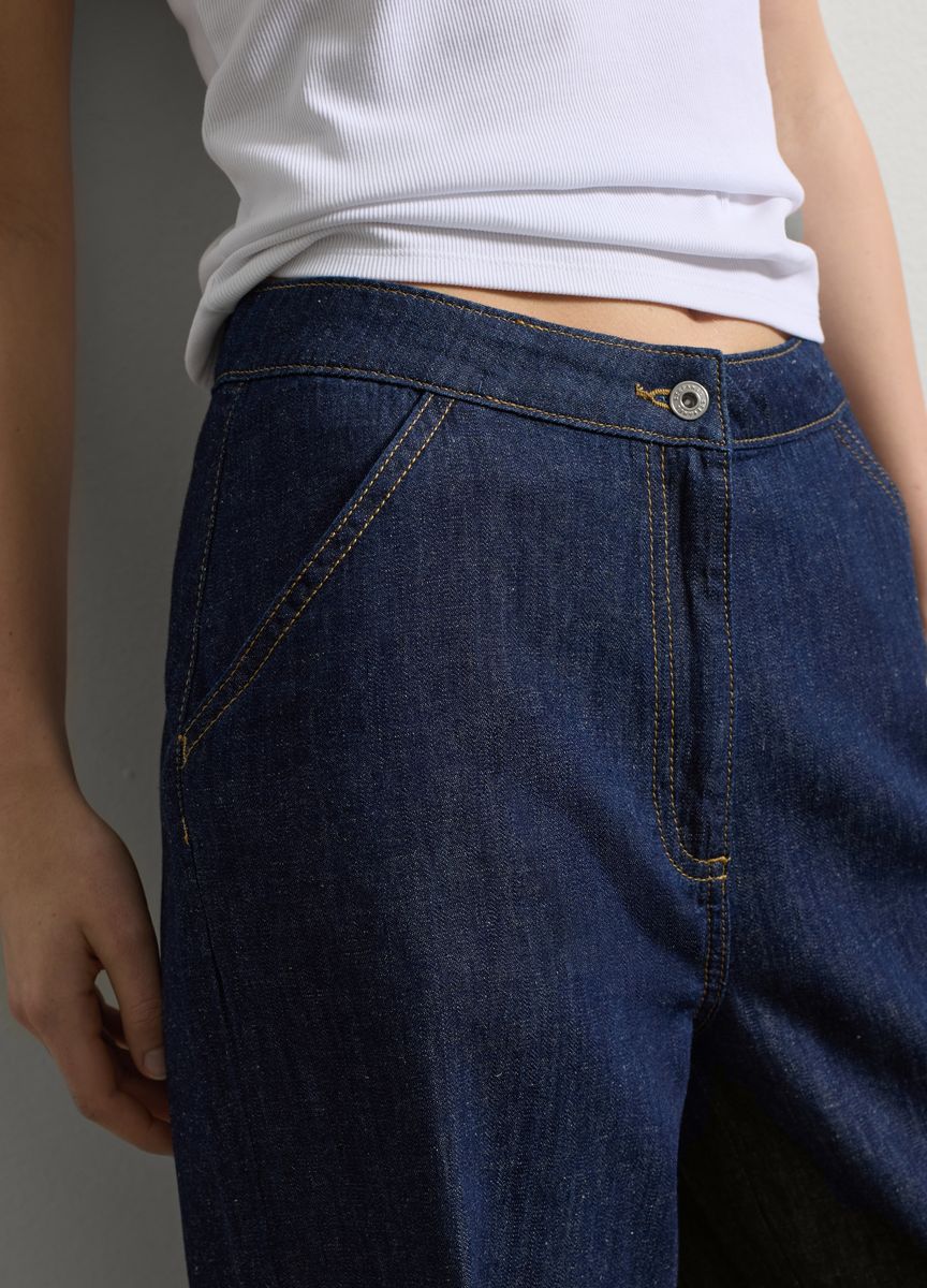 Klassische Hose mit geradem Bein
