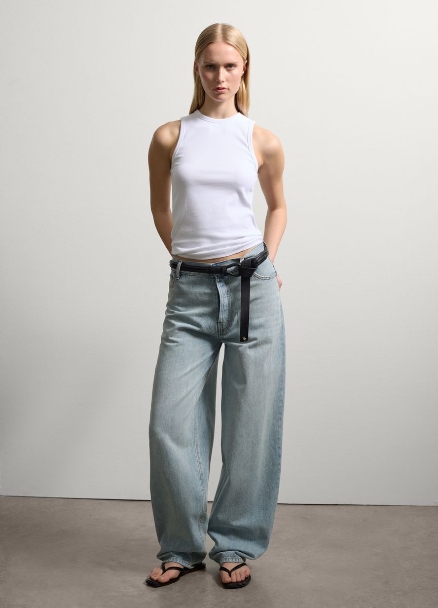 Klassische Hose mit geradem Bein