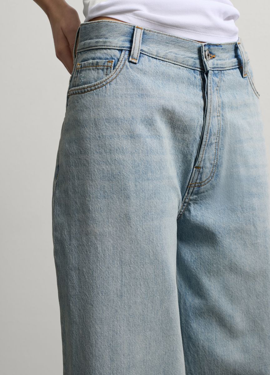 Klassische Hose mit geradem Bein