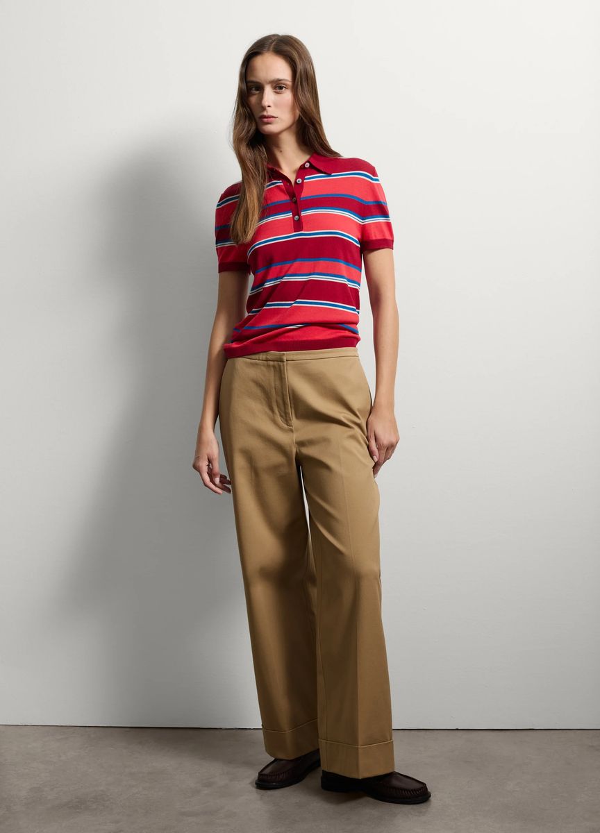 Klassische Hose mit geradem Bein