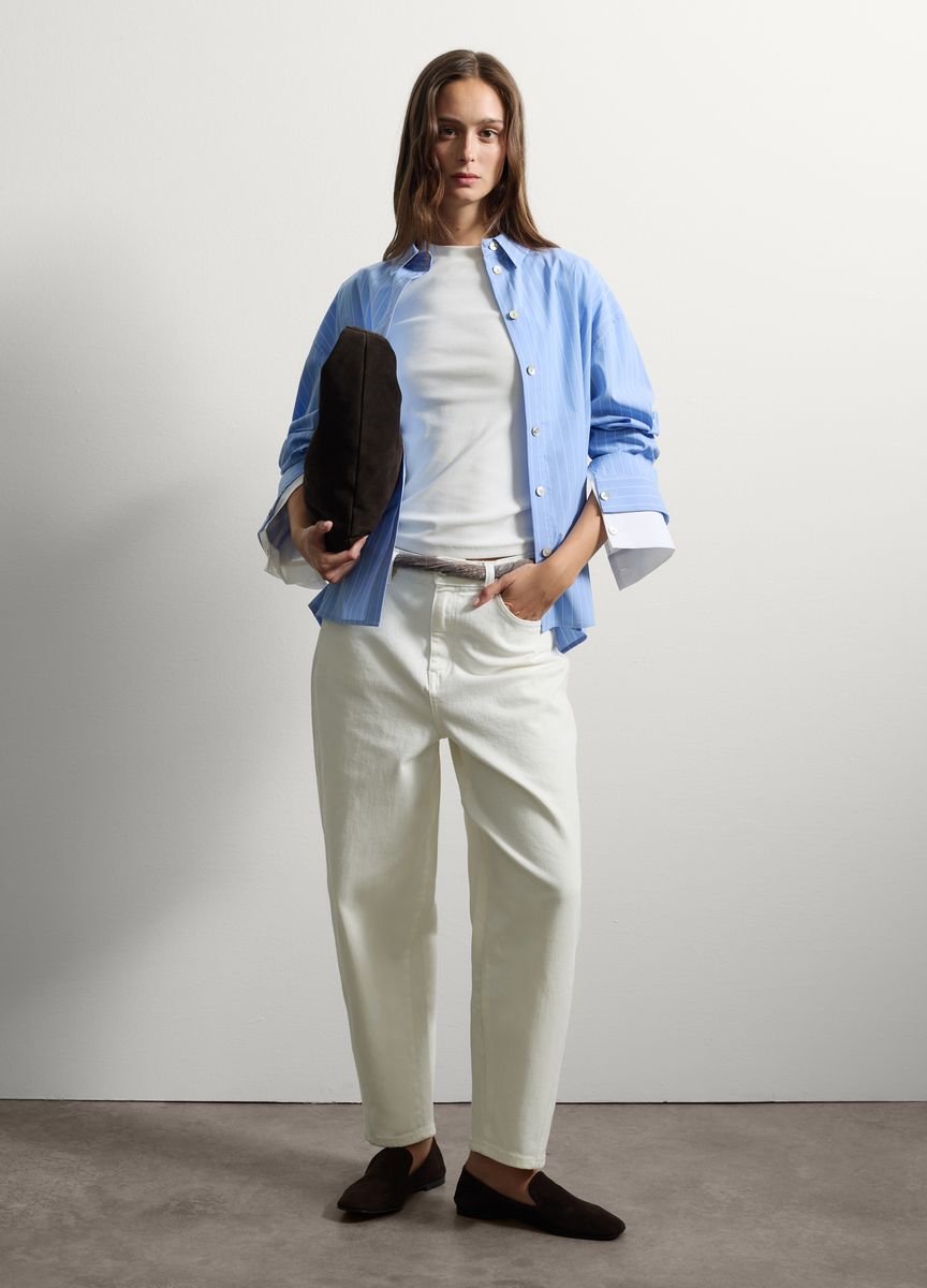 Klassische Hose mit geradem Bein