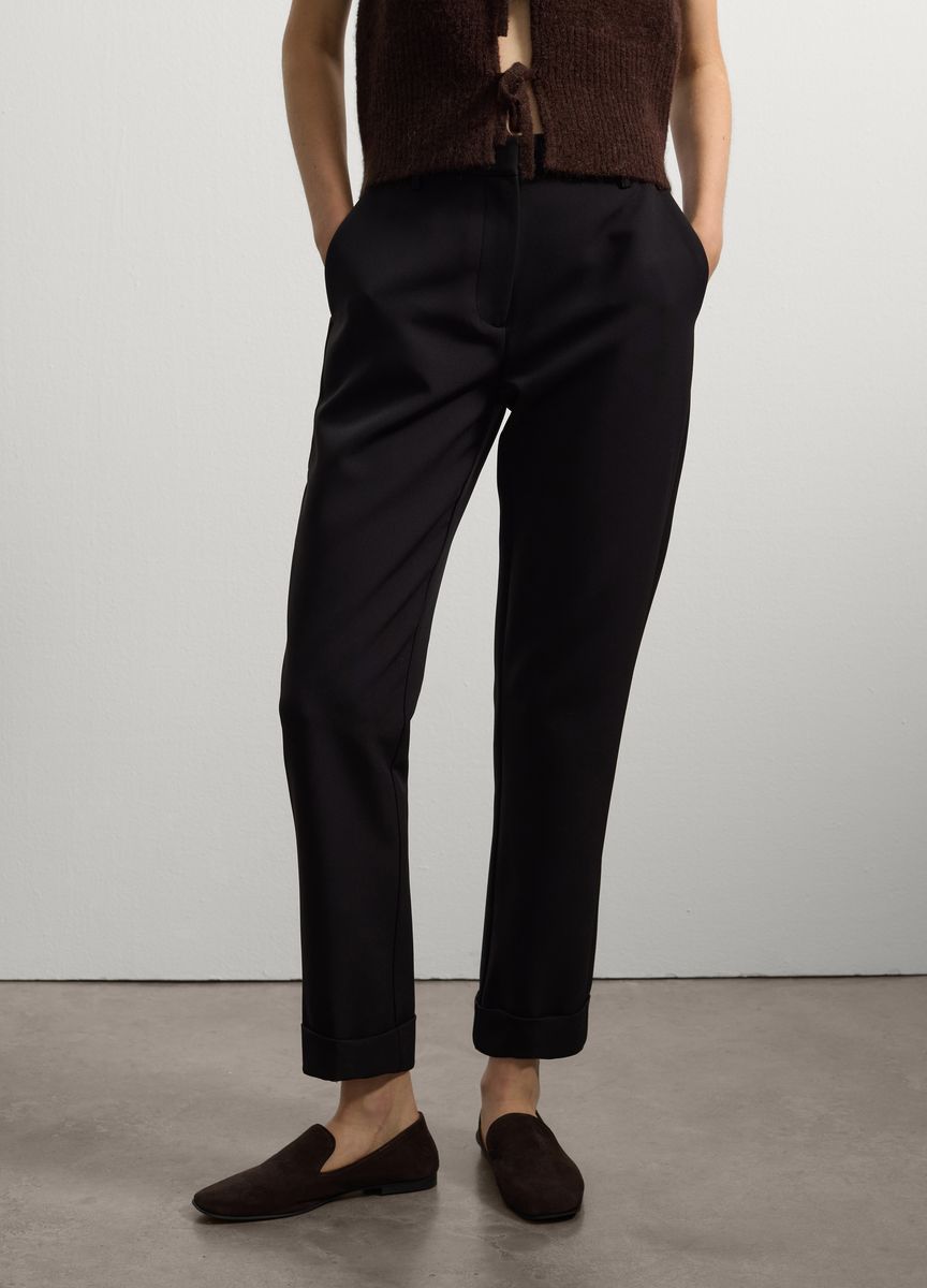 Klassische Hose mit geradem Bein