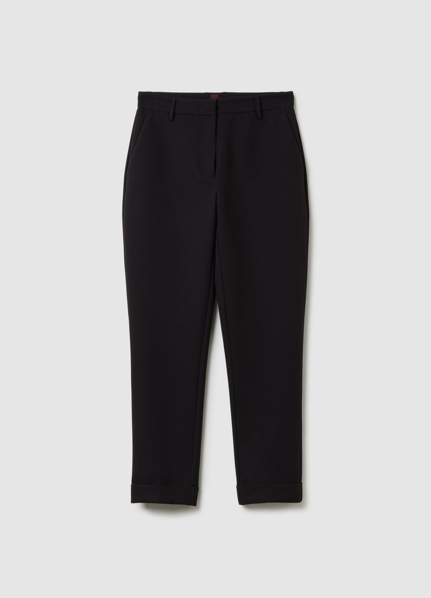 Klassische Hose mit geradem Bein