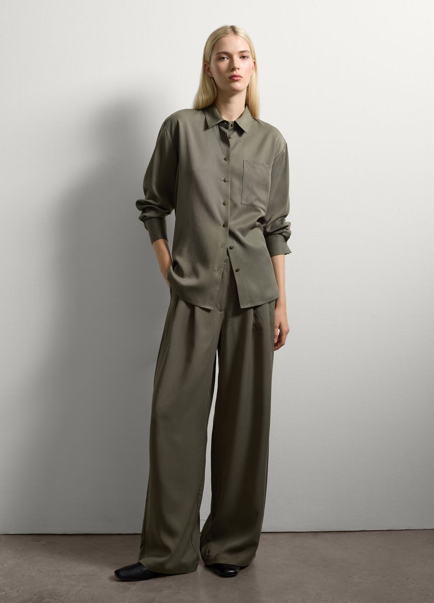 Klassische Hose mit geradem Bein