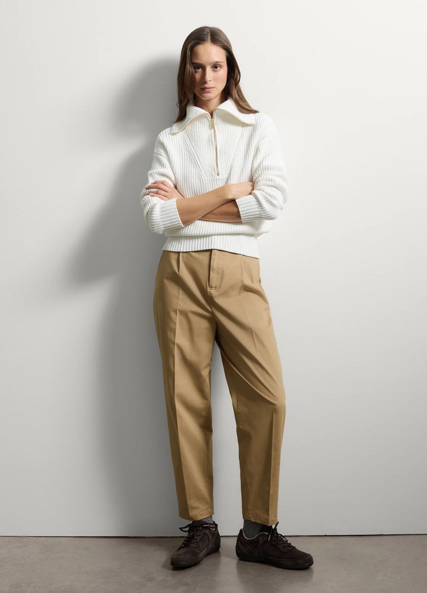 Klassische Hose mit geradem Bein