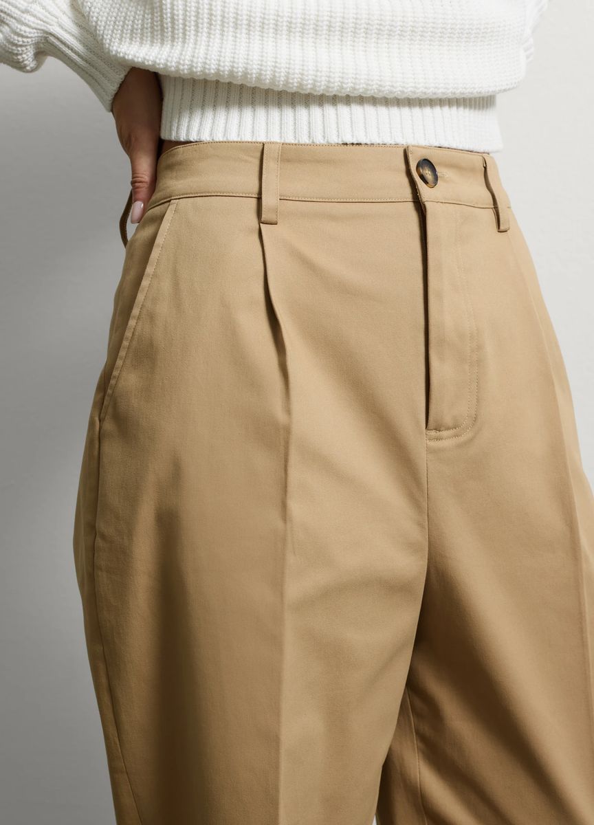 Klassische Hose mit geradem Bein