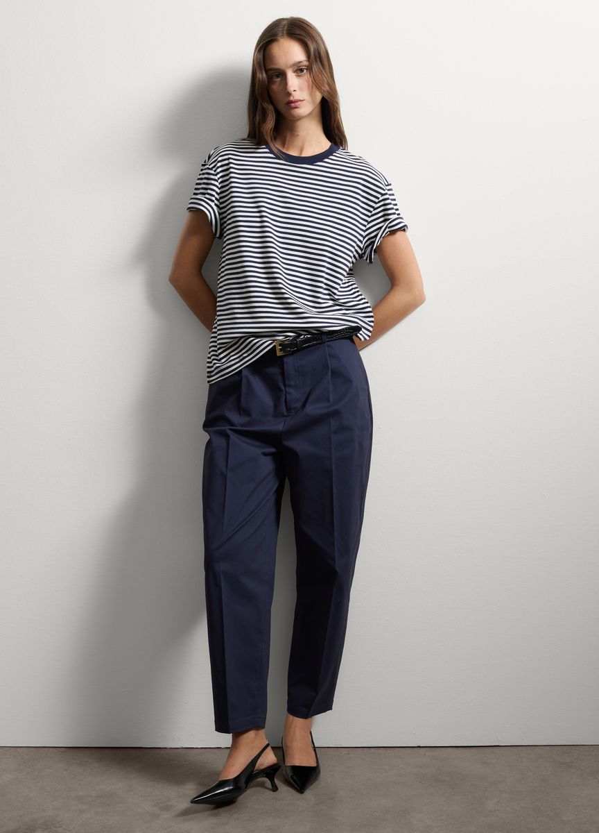 Klassische Hose mit geradem Bein