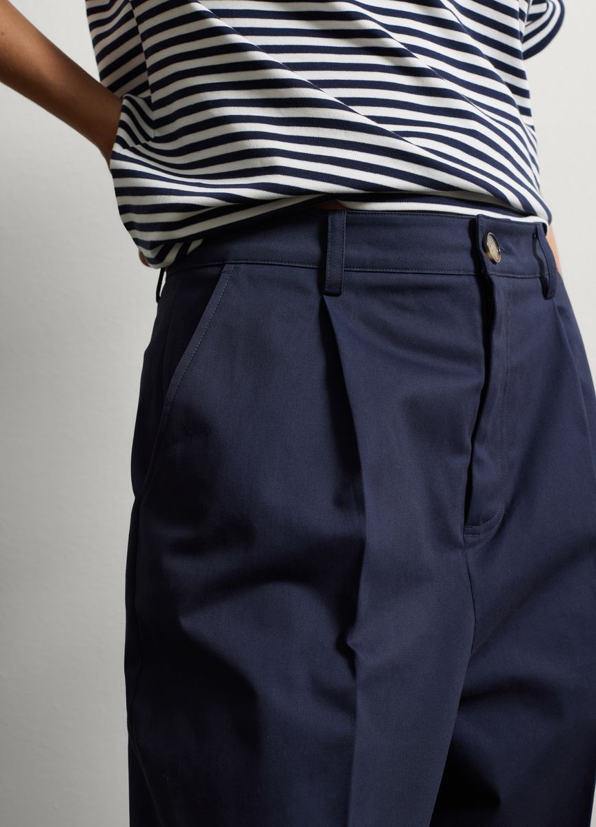 Klassische Hose mit geradem Bein