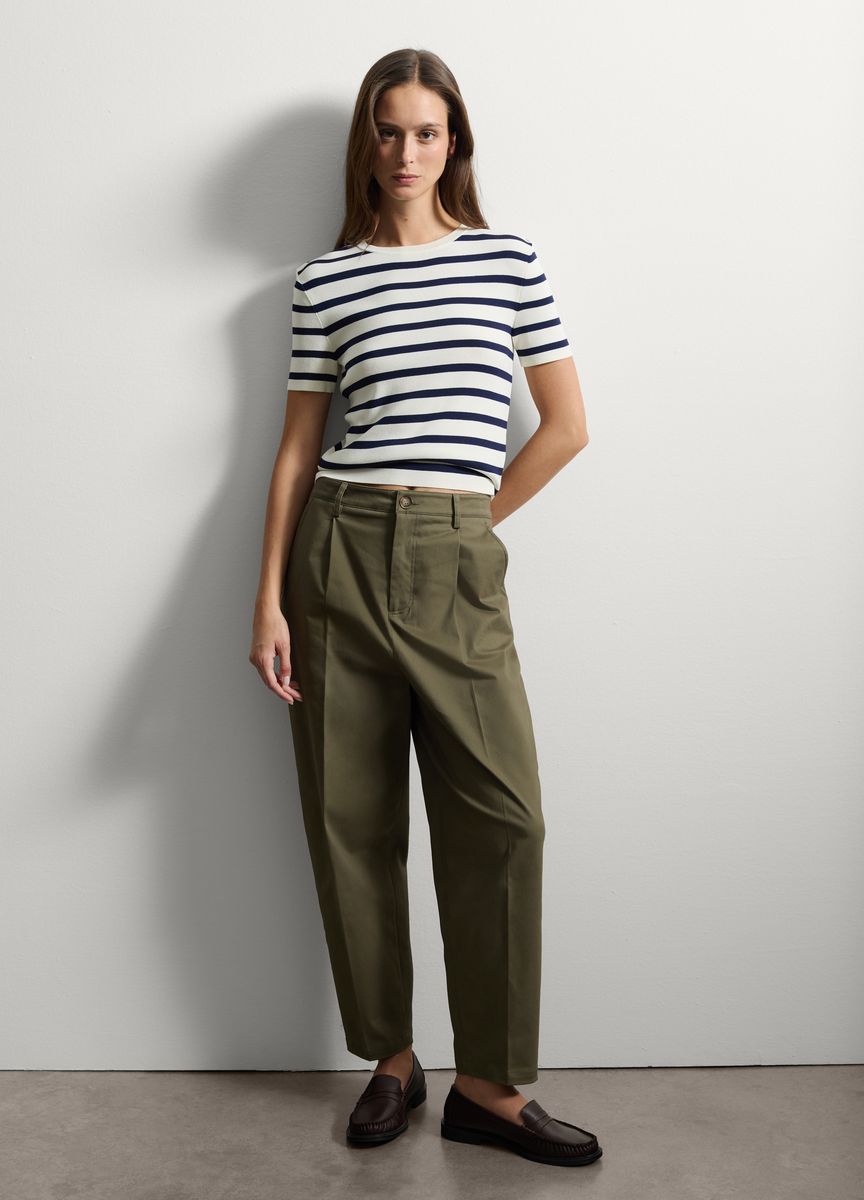 Klassische Hose mit geradem Bein