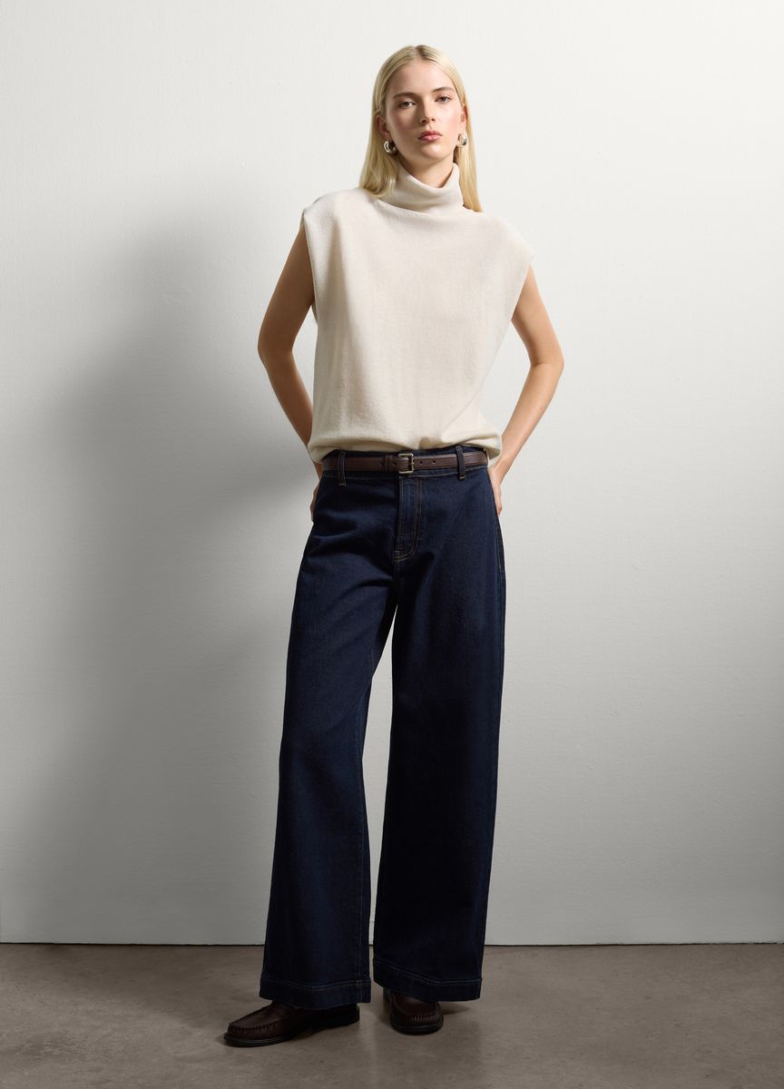 Klassische Hose mit geradem Bein