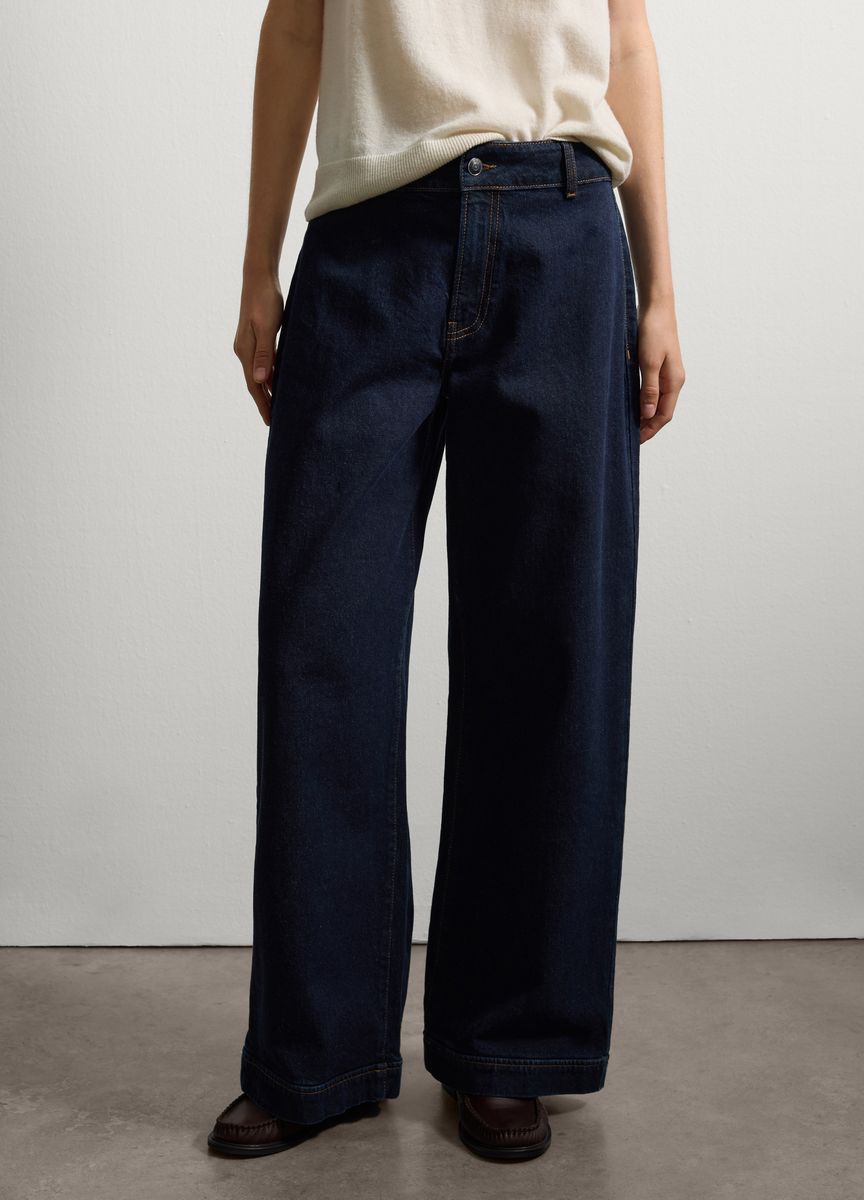 Klassische Hose mit geradem Bein