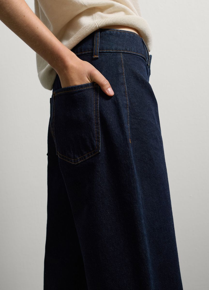 Klassische Hose mit geradem Bein