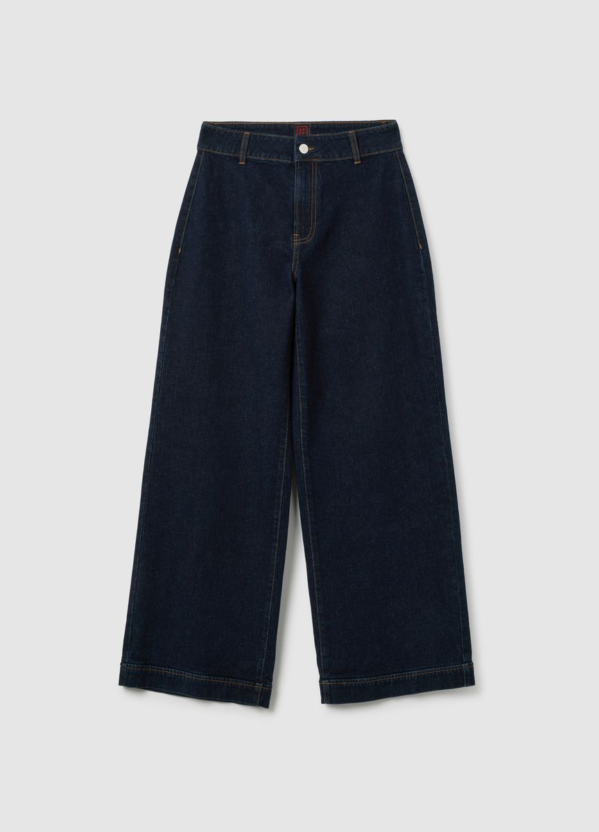 Klassische Hose mit geradem Bein