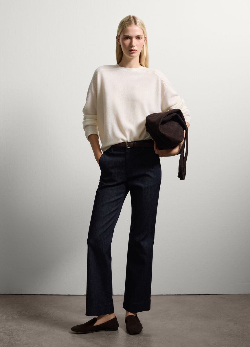 Klassische Hose mit geradem Bein
