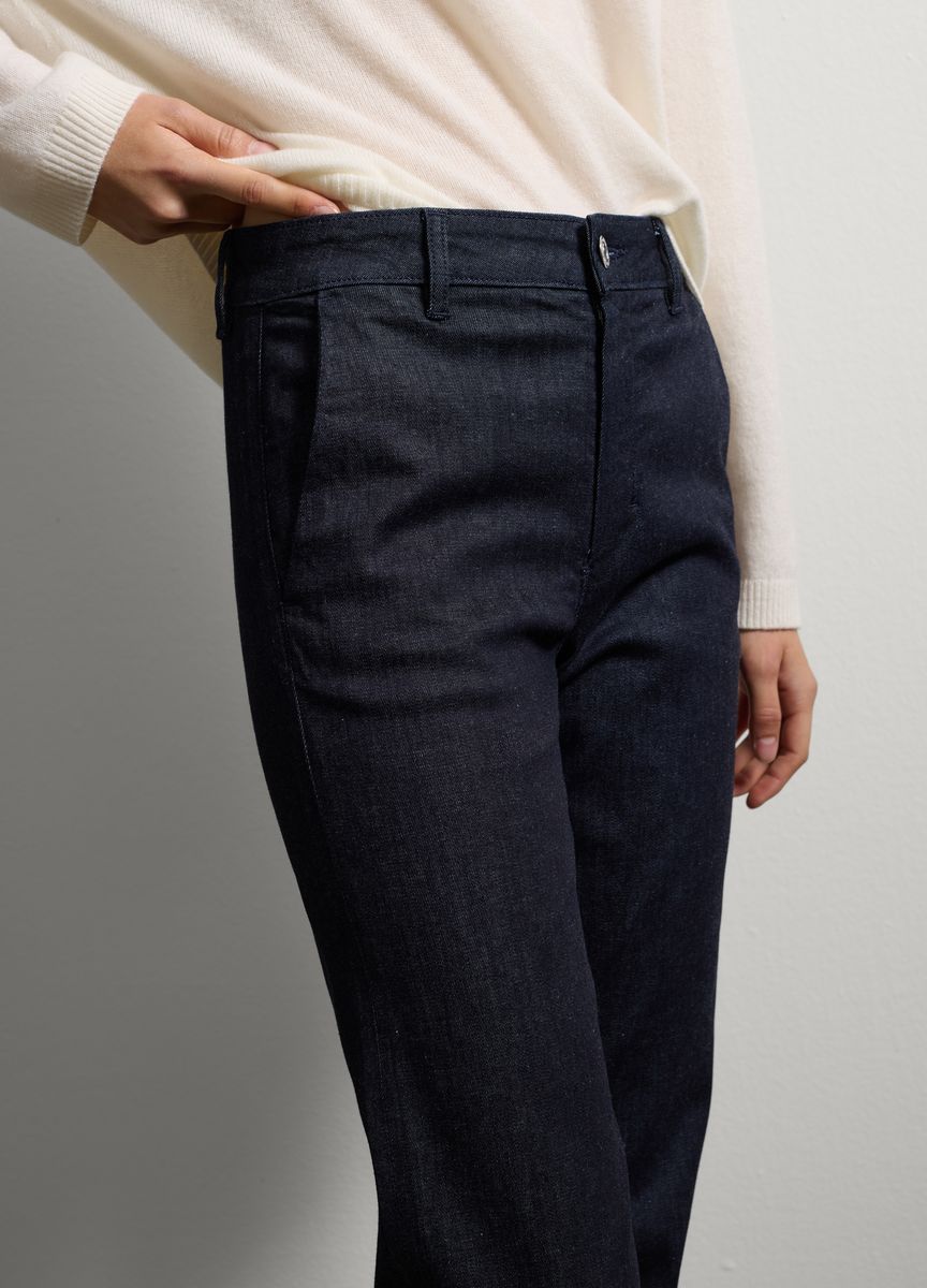 Klassische Hose mit geradem Bein