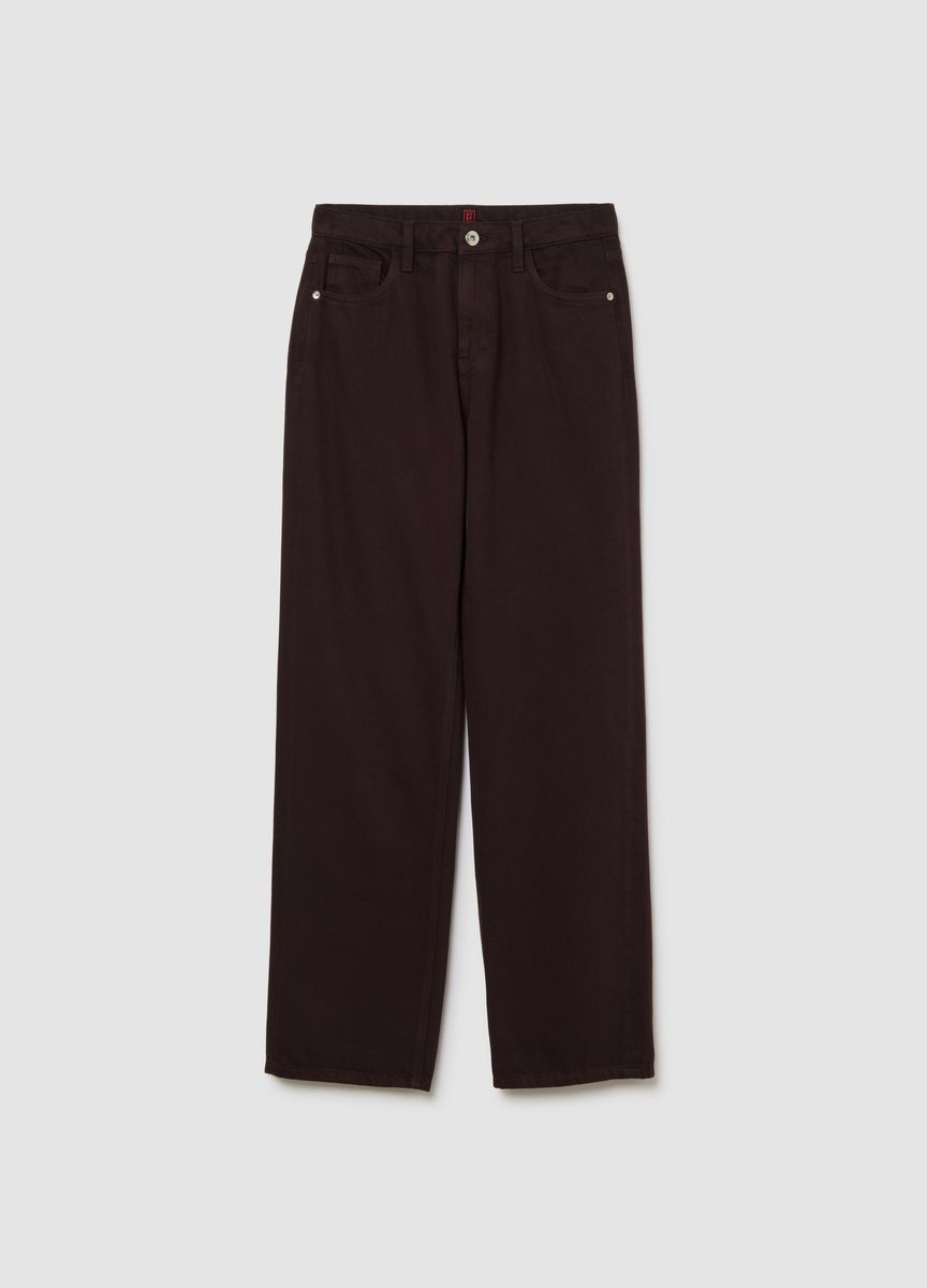 Klassische Hose mit geradem Bein