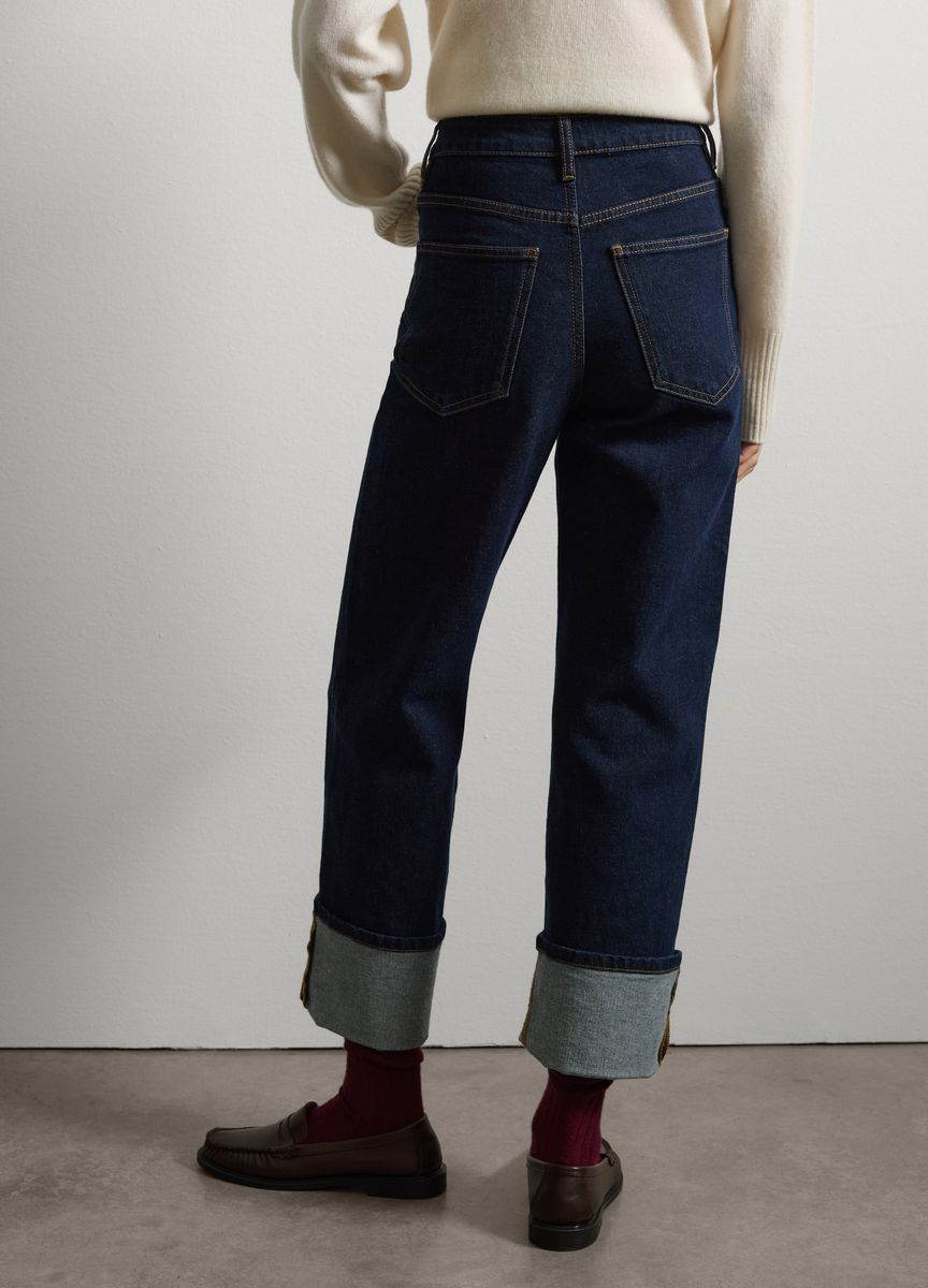 Klassische Hose mit geradem Bein