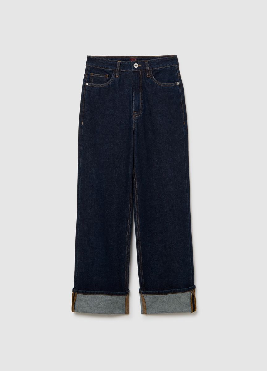 Klassische Hose mit geradem Bein