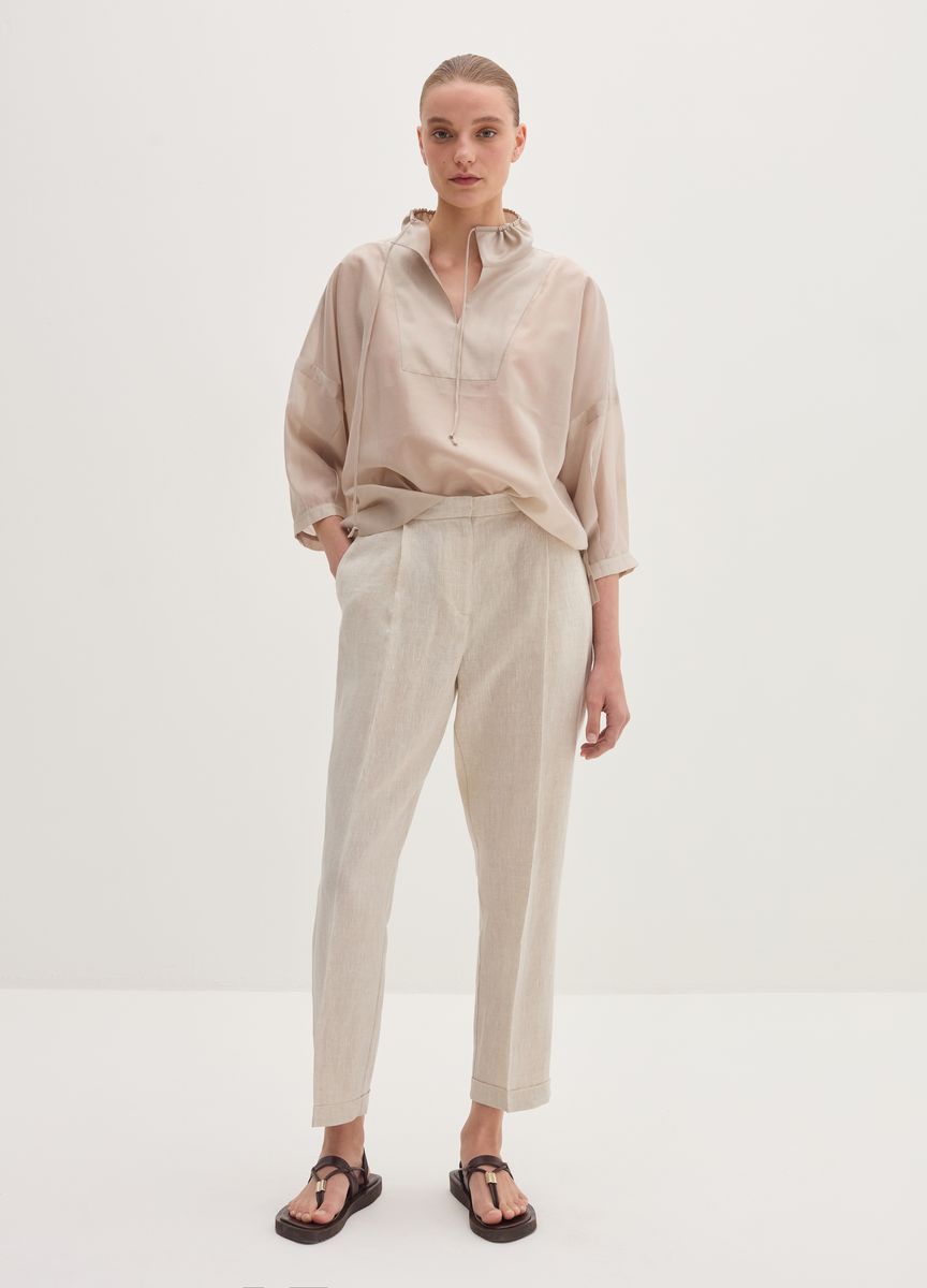 Klassische Hose mit geradem Bein
