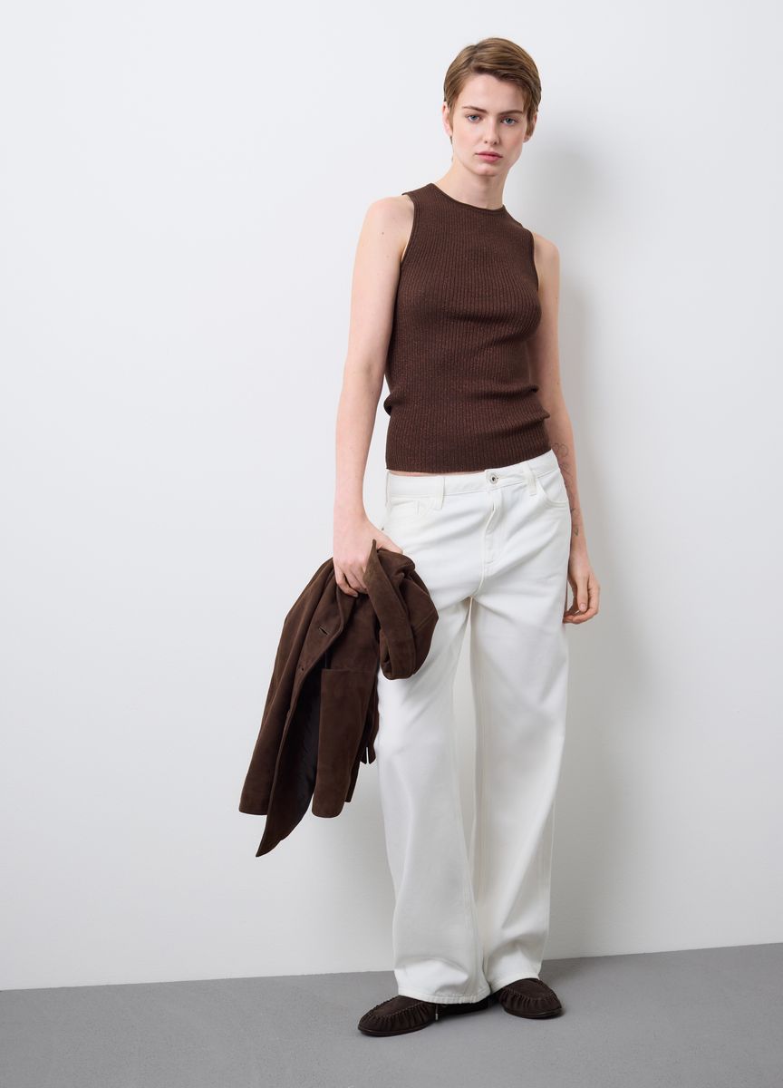 Klassische Hose mit geradem Bein